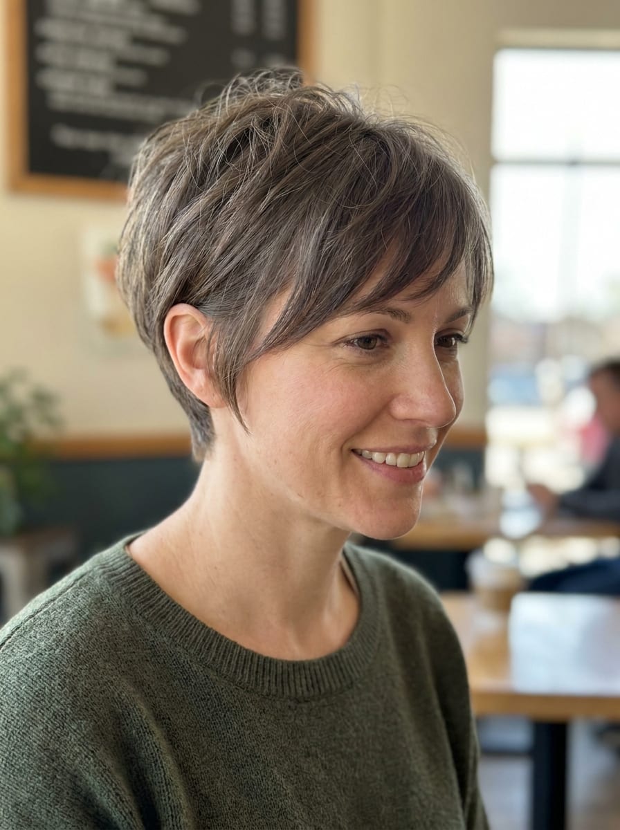 Moderner Everyday Pixie - Pixie Cut für Frauen
